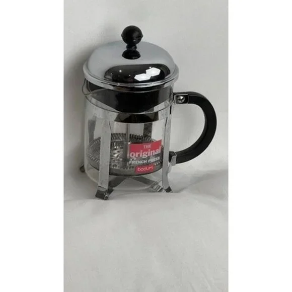 Bodum The Original French Press Coffee Maker 34 Oz Glass & Stainless Steel - Picture 4 of 10